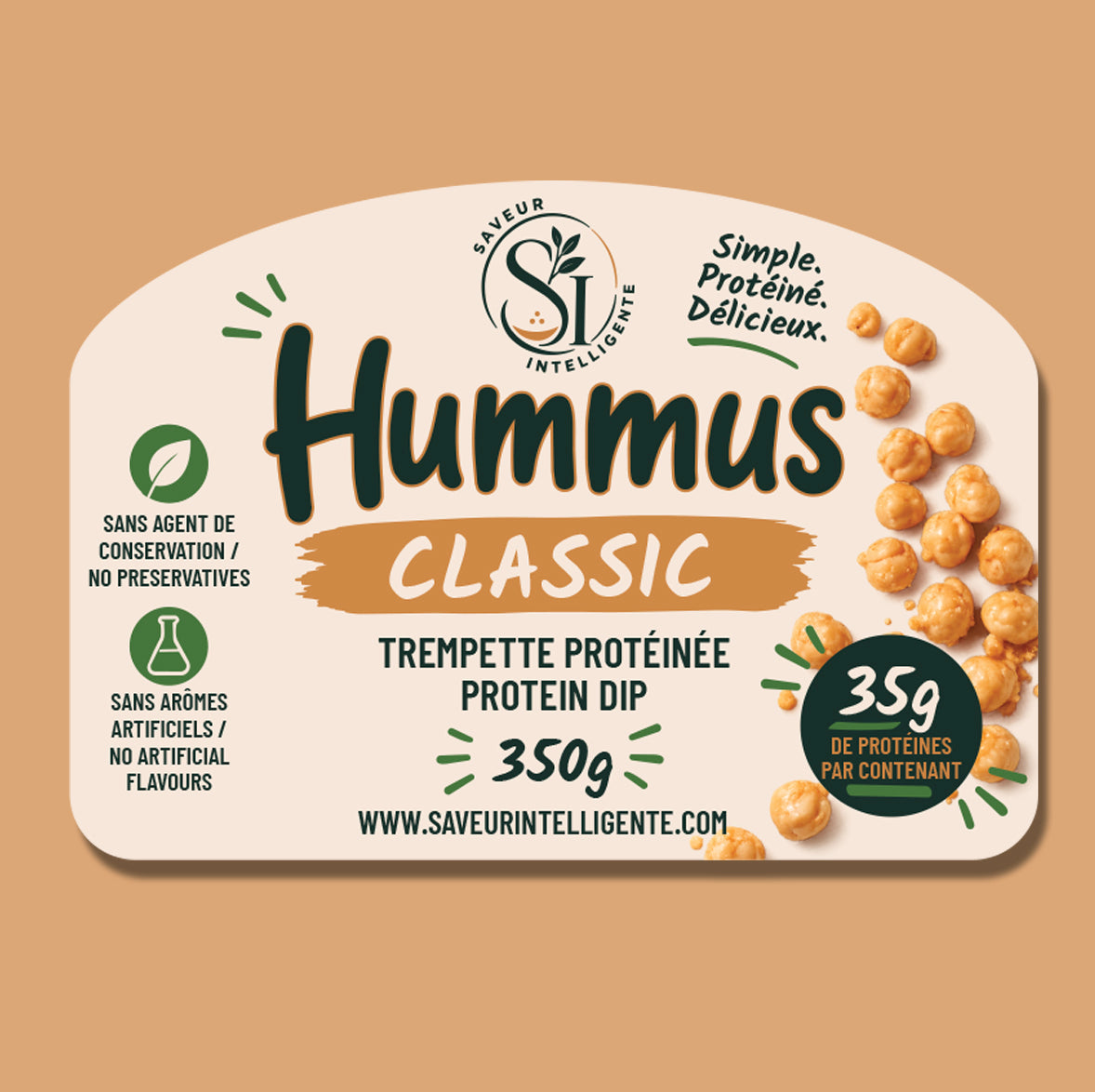 Intelligent Protein Hummus - Classic