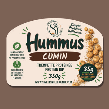 Intelligent Protein Hummus – Cumin